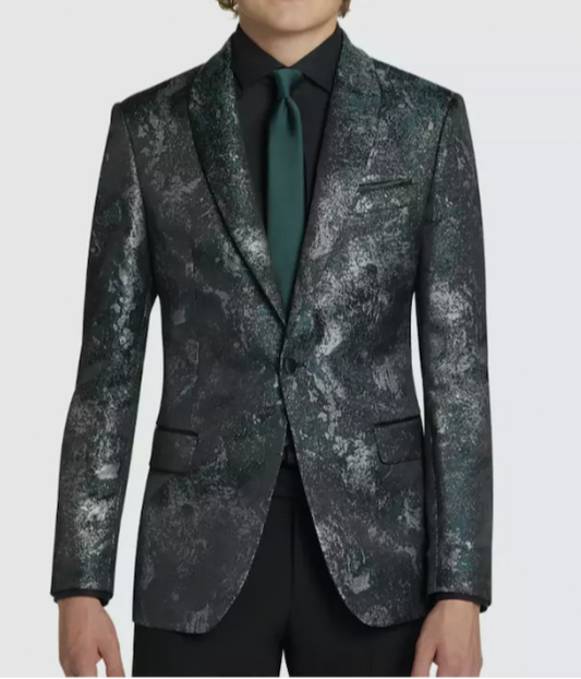 Mens Egara Slim Fit Galaxy Tuxedo Jacket