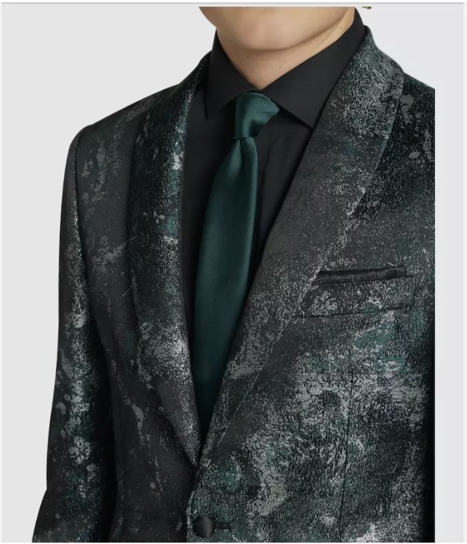 Mens Egara Slim Fit Galaxy Tuxedo Jacket